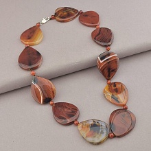 картинка Бусы Сердолик 49 см от магазина Wolves