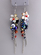 картинка Серьги Перламутр Hanbeishi(Корея) от магазина Wolves