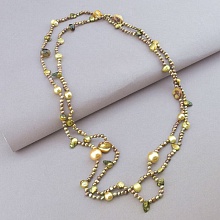 картинка Бусы Жемчуг Перламутр 130 см от магазина Wolves