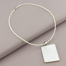 картинка Подвеска 'SUNSTONES' Жемчуг Перламутр 38 5 см от магазина Wolves