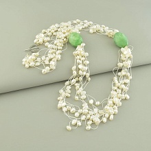 картинка Бусы Кварц Жемчуг 75 см от магазина Wolves