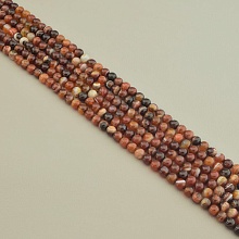 картинка Нитка Агат 36 см 6 мм (Без замка) от магазина Wolves