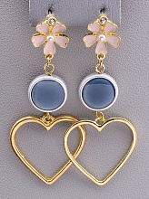 картинка Серьги 'FJ' Майорка Эмаль от магазина Wolves