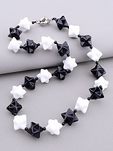 картинка Бусы Агат Кахолонг 50 см от магазина Wolves