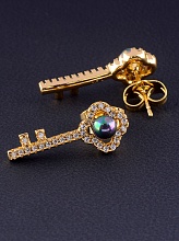 картинка Серьги 'XUPING' Фианит  (позолота 18к) от магазина Wolves