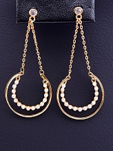 картинка Серьги 'XUPING' (позолота 18к) от магазина Wolves