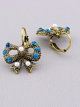 картинка Серьги 'Fashion' Майорка Бижутерный сплав от магазина Wolves