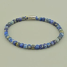 картинка Браслет 'SUNSTONES' Содалит 18 см от магазина Wolves