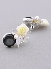 картинка Серьги 'Hand Made' Агат Бижутерный сплав9 8 г от магазина Wolves