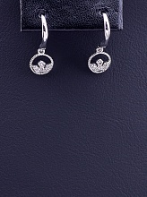 картинка Серьги 'XUPING' Фианит  (родий) от магазина Wolves