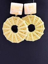 картинка Серьги 'FJ'  Лоза10 32 г от магазина Wolves