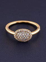 картинка Кольцо 'XUPING' Фианит (позолота 18к) от магазина Wolves