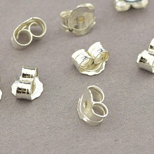 картинка Застежка Пара Серебро(925) 4x4мм от магазина Wolves