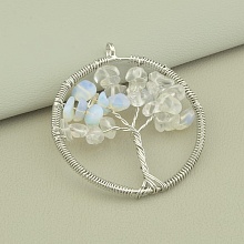 картинка Кулон Лунный камень 50x50мм от магазина Wolves