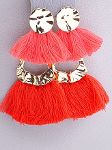 картинка Серьги Нитки 'FJ' от магазина Wolves