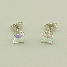 картинка Серьги 'XUPING' Фианит (родий) от магазина Wolves