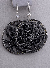 картинка Серьги Чешский хрусталь от магазина Wolves