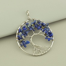 картинка Кулон Содалит 60x50мм от магазина Wolves