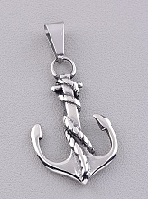 картинка Кулон Медицинская сталь 316L 42х25 мм от магазина Wolves