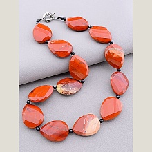 картинка Бусы Яшма 48 см от магазина Wolves