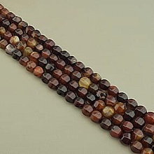 картинка Нитка Агат 39 см 12 мм (Без замка) от магазина Wolves