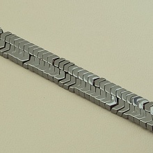 картинка Нитка Гематит 40 см (Без замка) от магазина Wolves