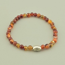 картинка Браслет 'SUNSTONES' Сердолик 16 см от магазина Wolves