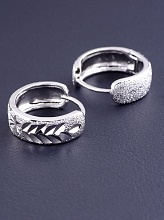 картинка Серьги 'XUPING' (родий) от магазина Wolves