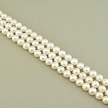 картинка Нитка Жемчуг 40 см 11 мм (Без замка) от магазина Wolves