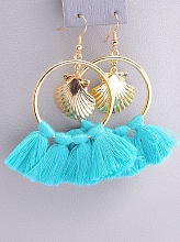 картинка Серьги Нитки 'FJ' от магазина Wolves