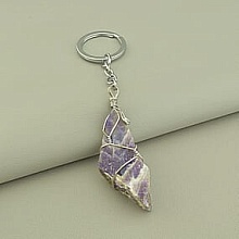 картинка Брелок Аметист 130х30мм от магазина Wolves