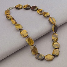 картинка Бусы Тигровый глаз 45 см от магазина Wolves