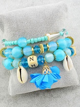 картинка Браслет 'FJ'  Бижутерный сплав58 г от магазина Wolves