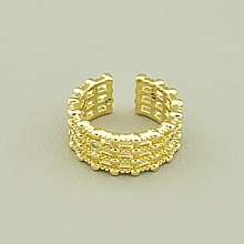 картинка Кольцо 'XUPING' Фианит (позолота 18к (лимонная)) от магазина Wolves