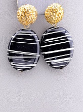 картинка Серьги Пластик 'FJ' от магазина Wolves