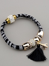 картинка Браслет 'FJ' Сrystal Ткань10 9 г от магазина Wolves