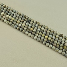 картинка Нитка из Орлиного глаза, серая, Без замка 40 см 8 мм от магазина Wolves