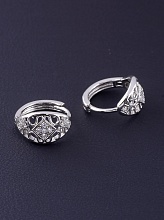 картинка Серьги 'XUPING' Фианит (родий) от магазина Wolves