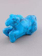 картинка Лошадь Бирюза 50х20х35мм от магазина Wolves