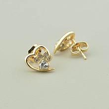 картинка Серьги 'XUPING' Фианит (позолота 18к) от магазина Wolves