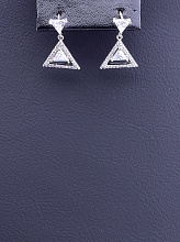 картинка Серьги 'XUPING' (родий) от магазина Wolves