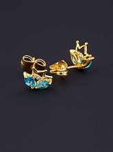 картинка Серьги 'XUPING' Фианит (позолота 18к) от магазина Wolves