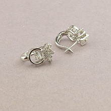 картинка Серьги 'XUPING' Фианит (родий) от магазина Wolves