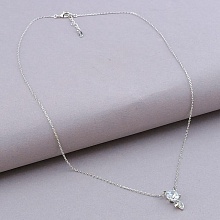 картинка Подвеска 'XUPING' Фианит 45 см (родий) от магазина Wolves