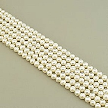 картинка Нитка Жемчуг 38 см 8 мм (Без замка) от магазина Wolves