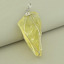 картинка Кулон Кварц 55х30мм от магазина Wolves