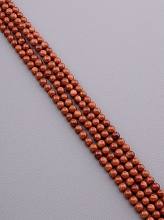 картинка Нитка Золотой Песок 37 см 6 мм от магазина Wolves