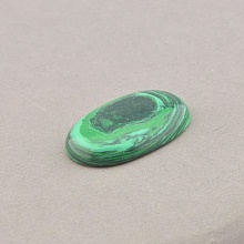 картинка Кабошон Малахит 30x20мм от магазина Wolves