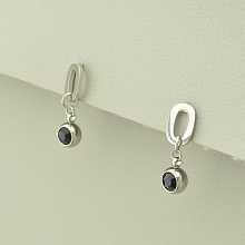 картинка Серьги 'XUPING' Фианит (родий) от магазина Wolves