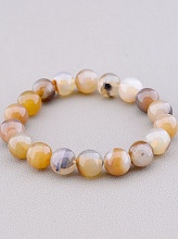 картинка Браслет 'SUNSTONES' Агат 17 см от магазина Wolves